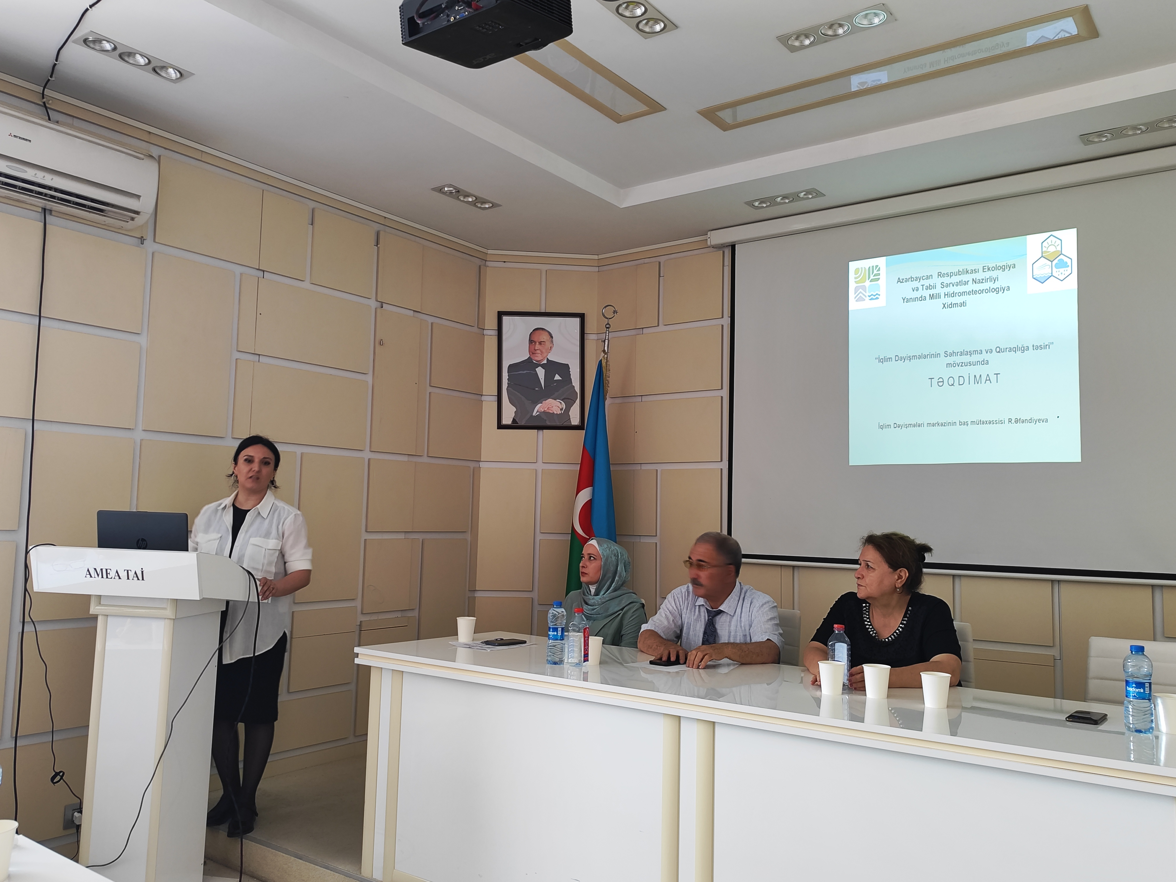 An event dedicated to "June 17 - World Day of Combating Drought and Desertification" was held at the Institute of Soil Science and Agrochemistry of the Ministry of Science and Education of the Republic of Azerbaijan.