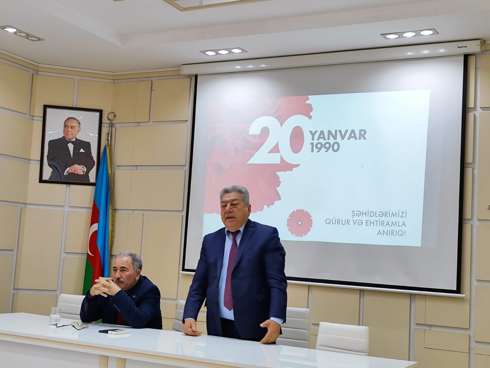 The commemorative event dedicated to the 34th anniversary of the 20 January tragedy  was held at the Institute of Soil Science and Agrochemistry of the Ministry of Science and Education of the Republic of Azerbaijan.