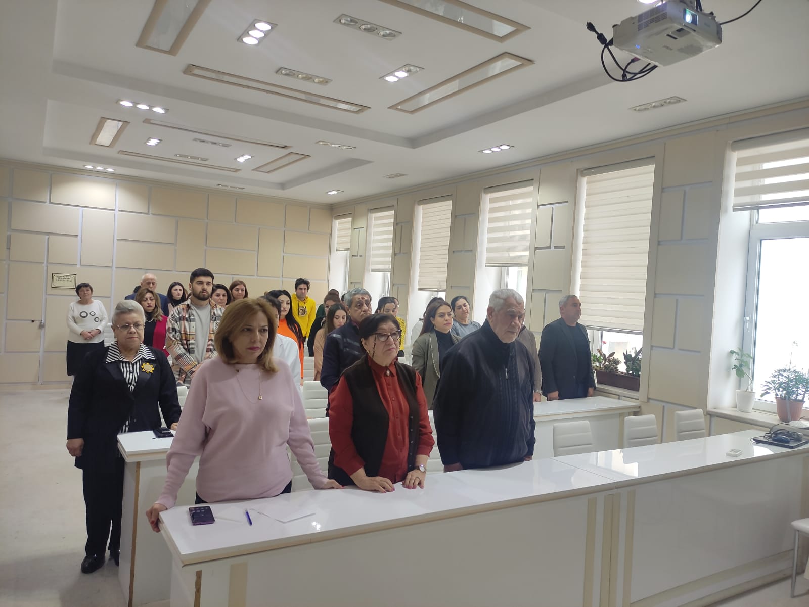 The  event dedicated to the 33rd anniversary of the “January 20 tragedy”  was held at the Institute of Soil Science and Agrochemistry. 