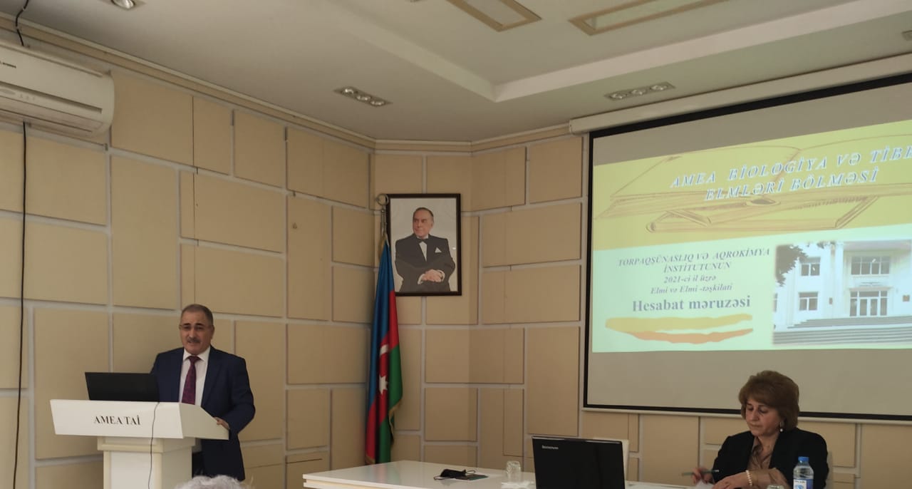 The joint meeting of the Department of Biological and Medical Sciences of ANAS and the Institute of Soil Science and Agrochemistry of ANAS  was held.