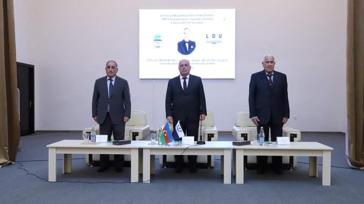 The conference on "Heydar Aliyev's role in the development of agricultural science" was held, which dedicated to the "Year of Heydar Aliyev".