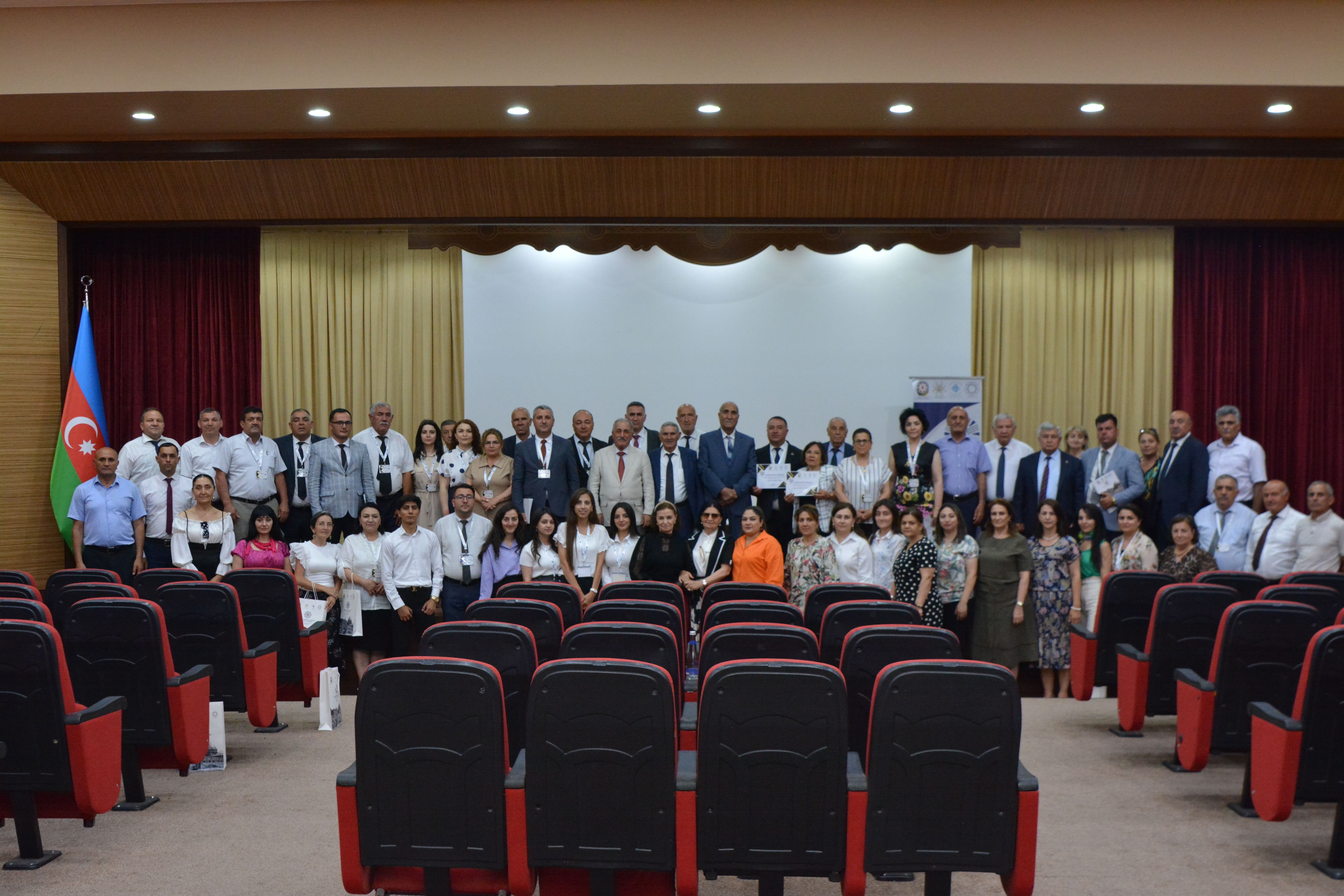 The director general of the Institute of Soil Science and Agrochemistry of the Ministry of Science and Education of the Republic of Azerbaijan made a speech at the festival-congress "Return to Western Azerbaijan" held in Nakhchivan.