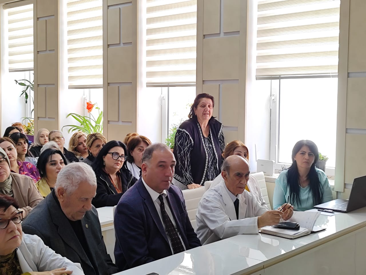 The report-election meeting of the Trade Union Committee was held at the Institute of Soil Science and Agrochemistry of the Ministry of Science and Education of the Republic of Azerbaijan.