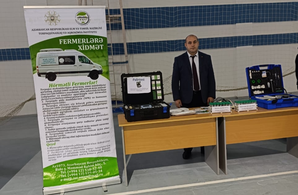 Torpaqşünaslıq və Aqrokimya İnstitutu Şamaxıda keçirilən Aqrar Biznes Festivalında fəal iştirak edib