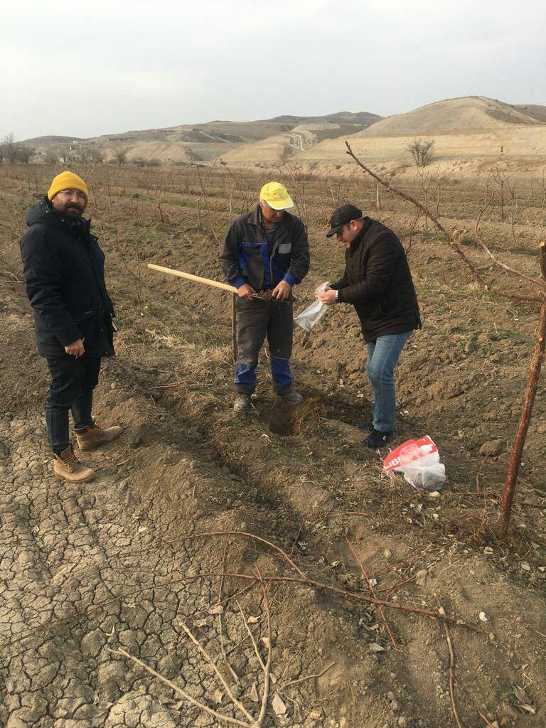 Employees of the Institute of Soil Science and Agrochemistry of the Ministry of Science and Education of the Republic of Azerbaijan visited East Zangezur economic district for the purpose of implementing the project implemented within the framework of the "Great Return to Karabakh" program.