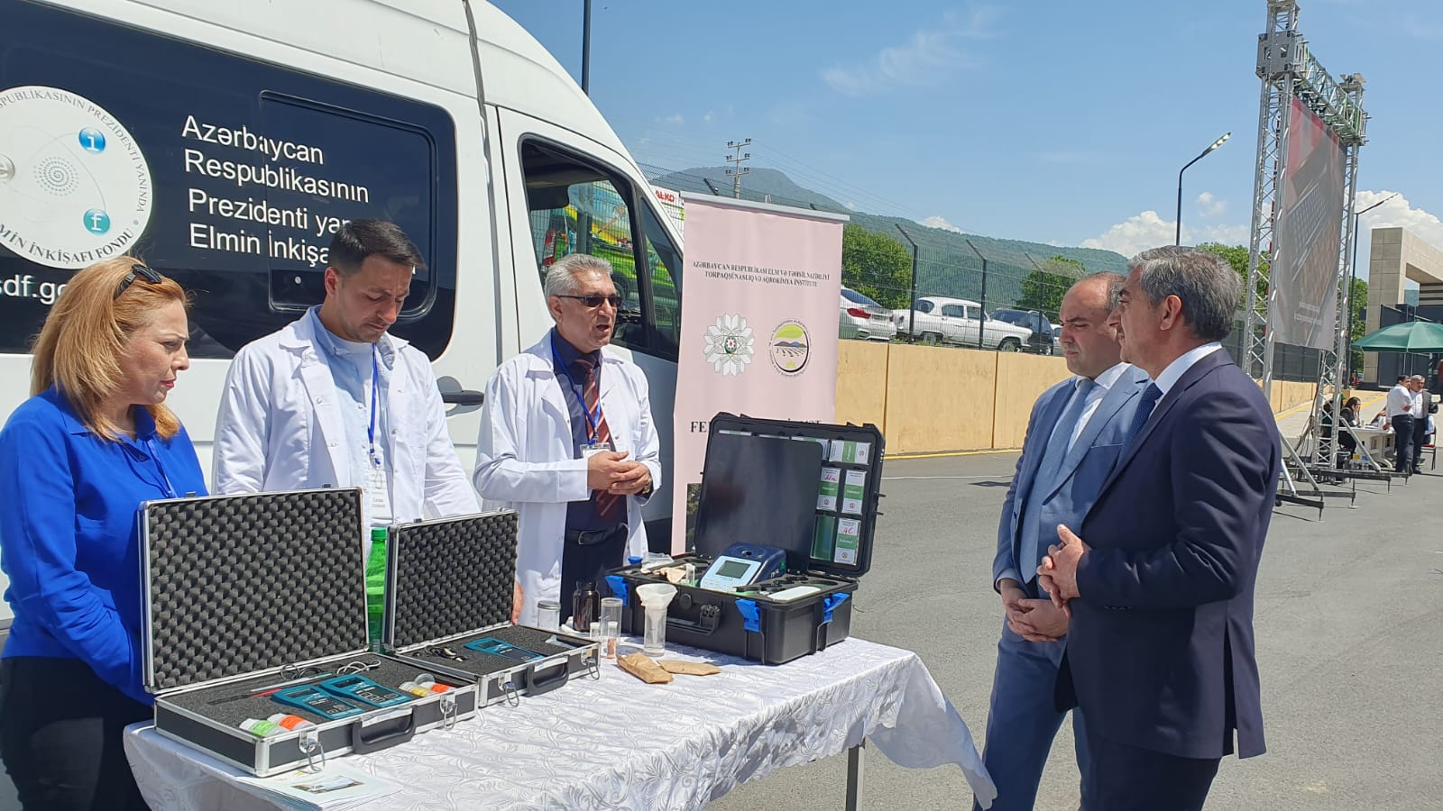 The Institute of Soil Science and Agro-chemistry participated in the Agrarian Innovation Festival held in Zagatala district.