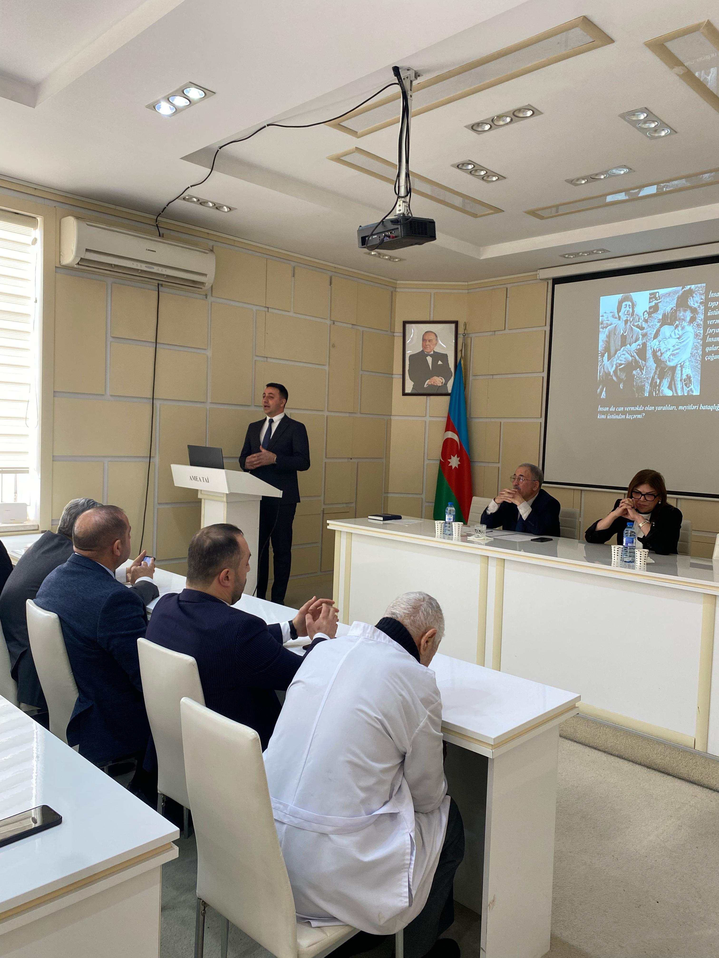 A commemorative event was held at the Institute of Soil Science and Agrochemistry of the Ministry of Science and Education of the Republic of Azerbaijan to commemorate the 33rd anniversary of the "Khojaly Genocide".