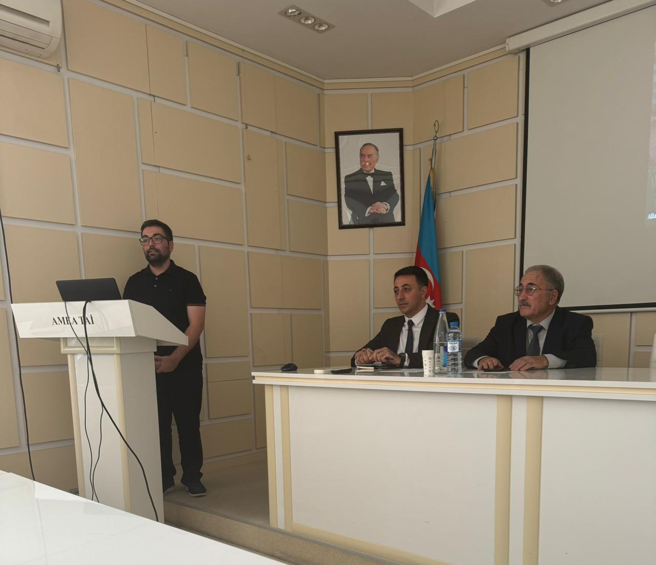 An event was held in connection with September 27 Memorial Day at the Institute of Soil Science and Agrochemistry of the Ministry of Science and Education of the Republic of Azerbaijan.