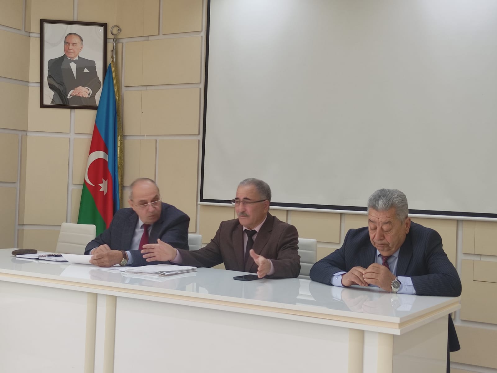 The Attestation of the dissertation students was held at the Institute of Soil Science and Agrochemistry of the Ministry of Science and Education of the Republic of Azerbaijan.