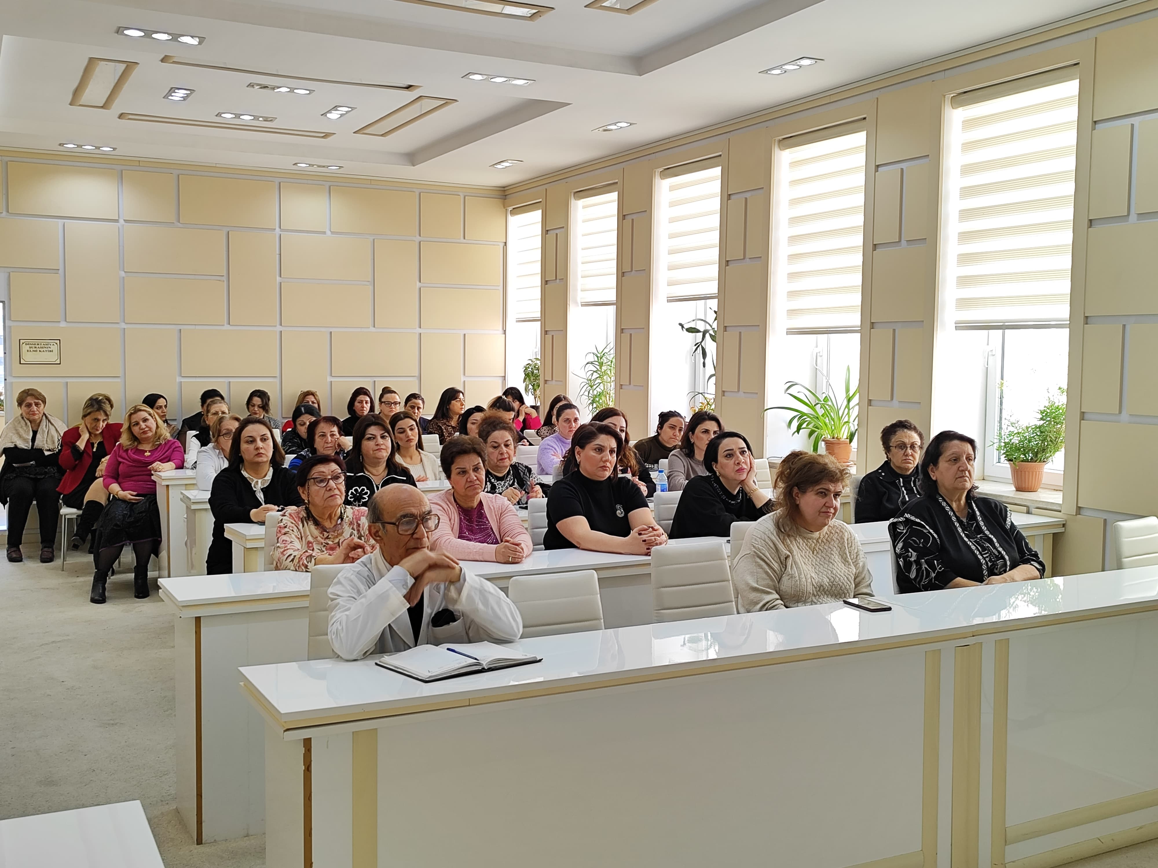 An event was held on the occasion of March 8 - International Women's Day at the Institute of Soil Science and Agrochemistry of the Ministry of Science and Education of the Republic of Azerbaijan.