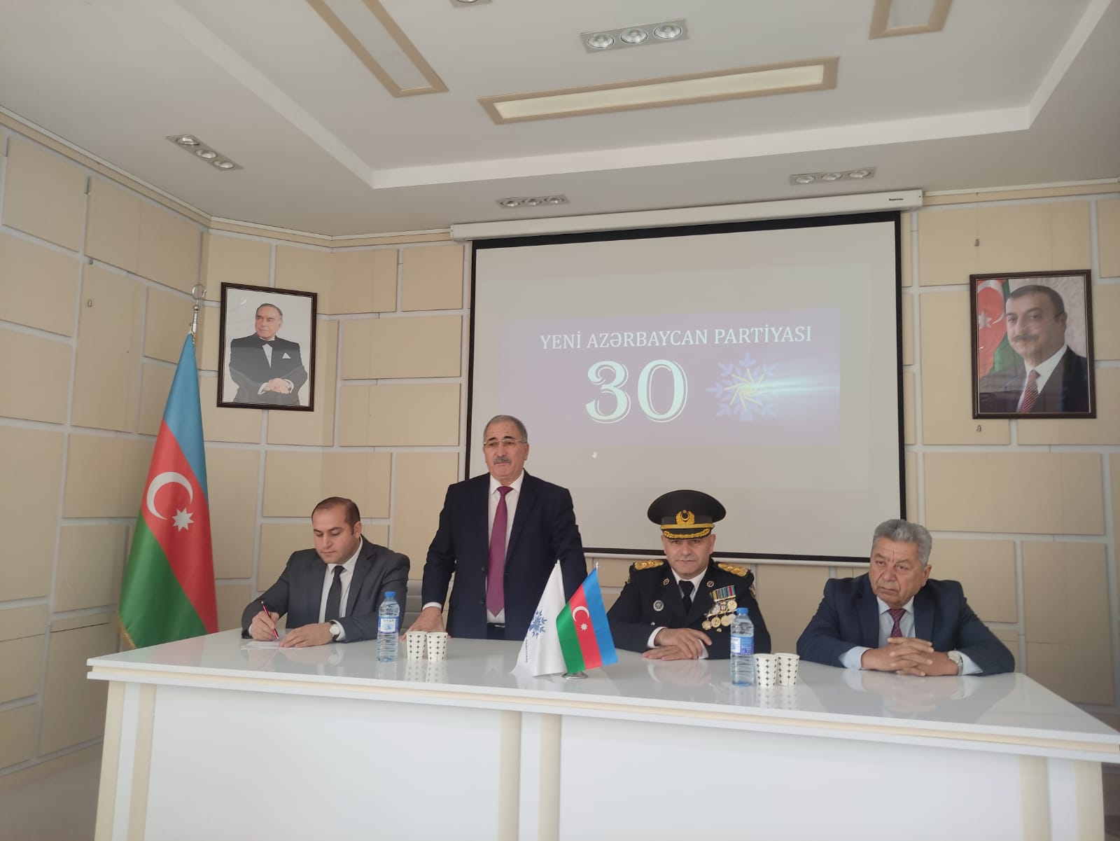 The event dedicated to the 30th anniversary of the founding of the New Azerbaijan Party was held at the Institute of Soil Science and Agrochemistry.