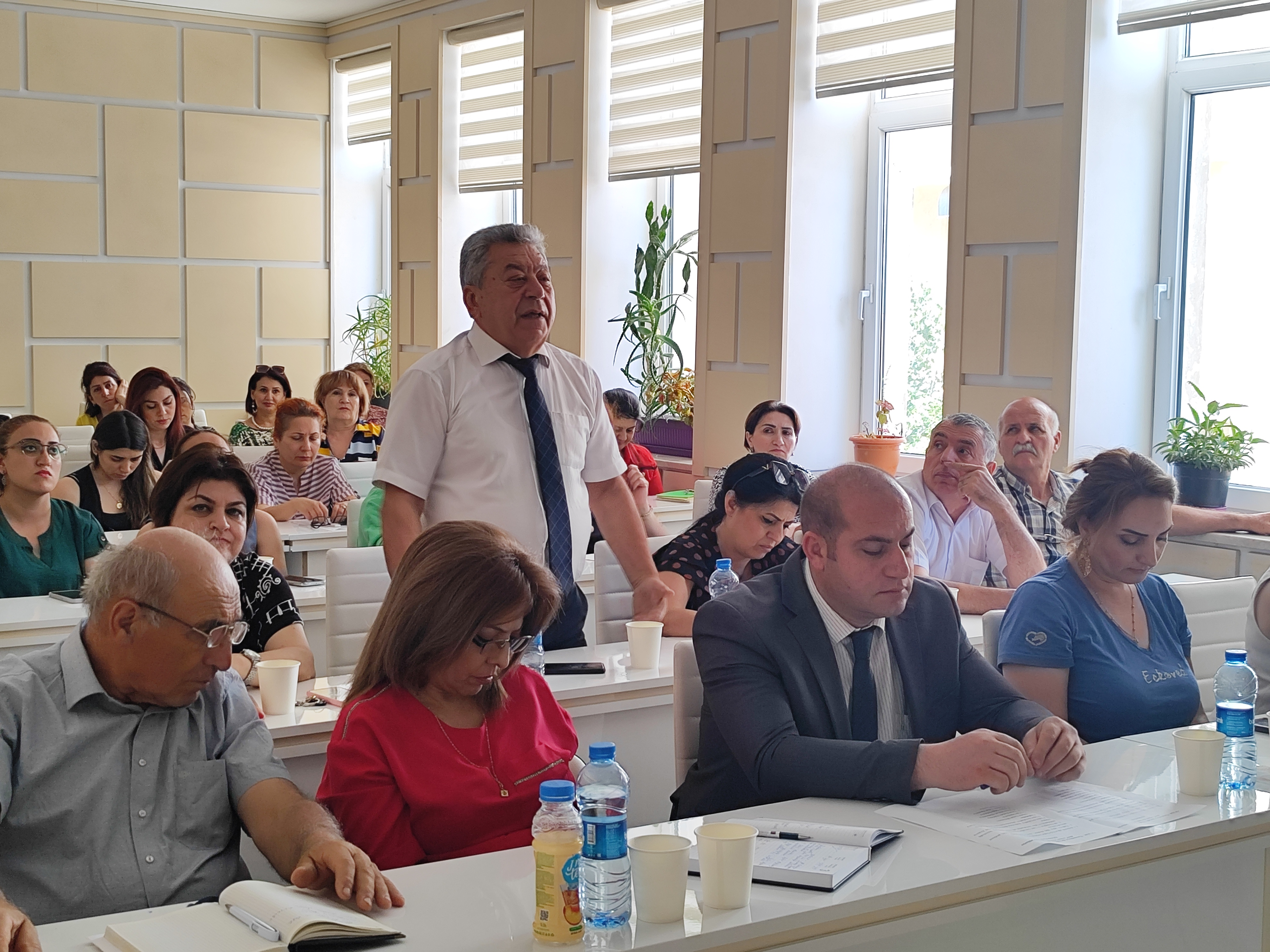 An event dedicated to "June 17 - World Day of Combating Drought and Desertification" was held at the Institute of Soil Science and Agrochemistry of the Ministry of Science and Education of the Republic of Azerbaijan.