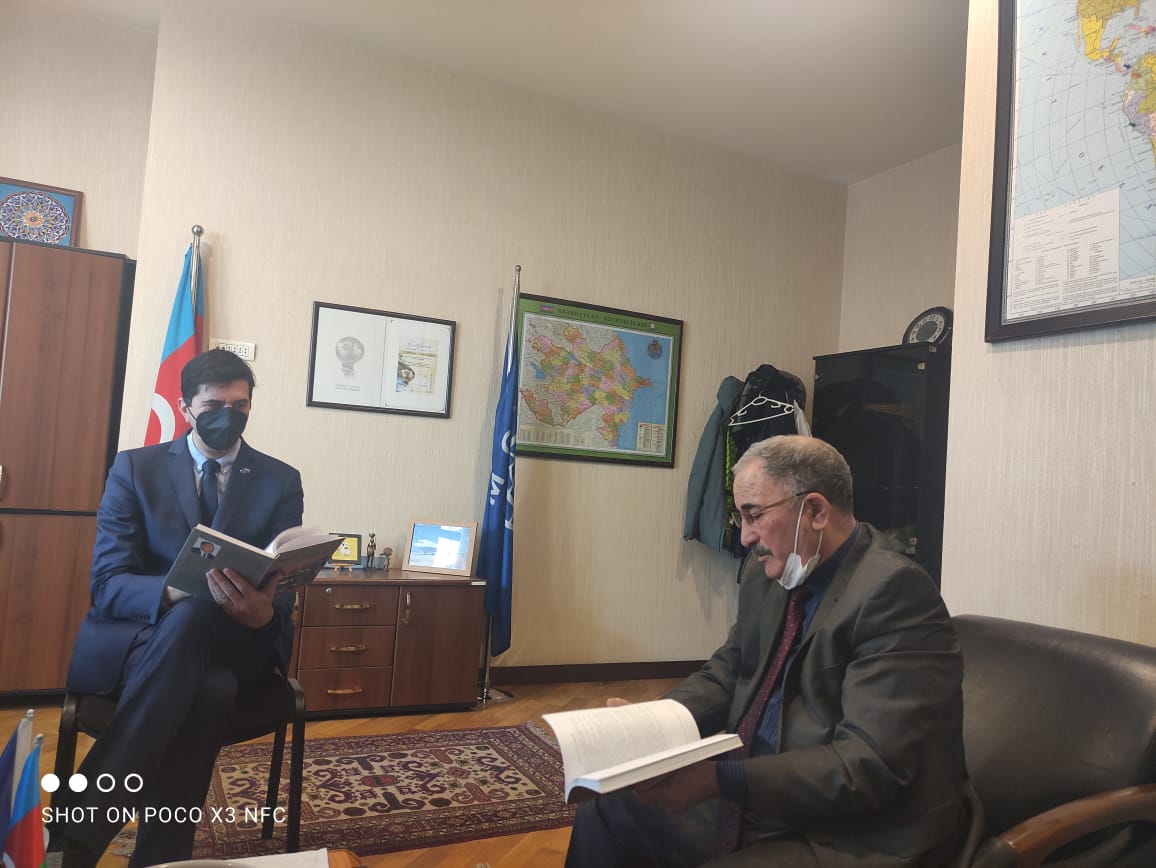 The Director General of the Institute of Soil Science and Agrochemistry of ANAS met with the Head of the IOM office in Azerbaijan.