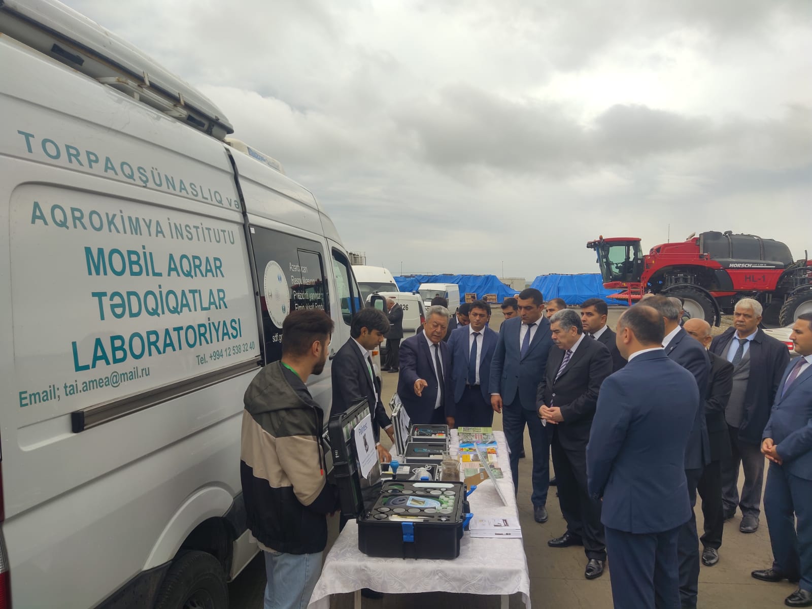The Institute of Soil Science and Agrochemistry of the Ministry of Science and Education of the Republic of Azerbaijan participated in the Agrarian Innovation Festival held in Hajigabul district.