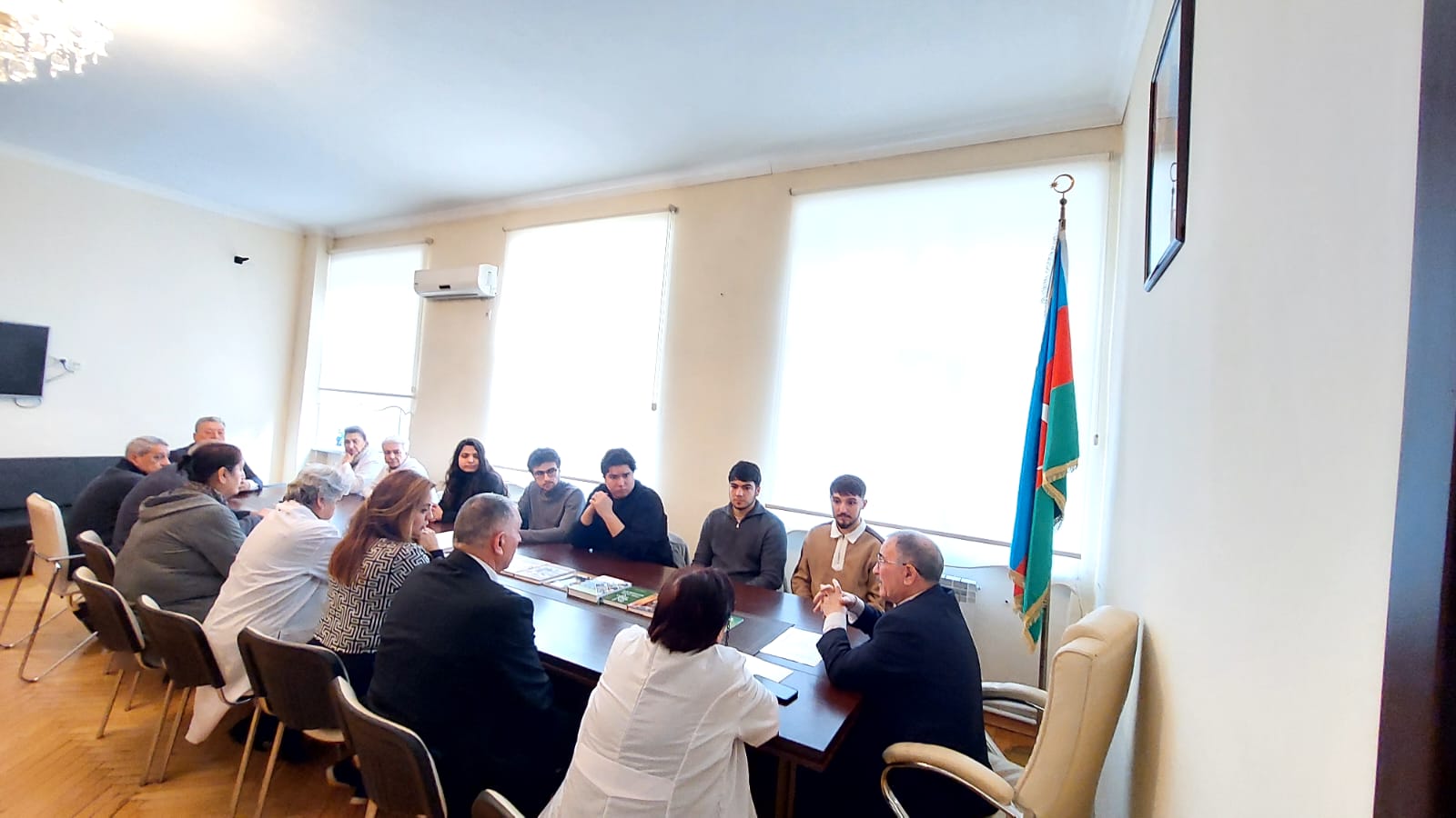 The Students of Sumgayit State University are undergoing internship at the Institute of Soil Science and Agrochemistry of the Ministry of Science and Education of the Republic of Azerbaijan.