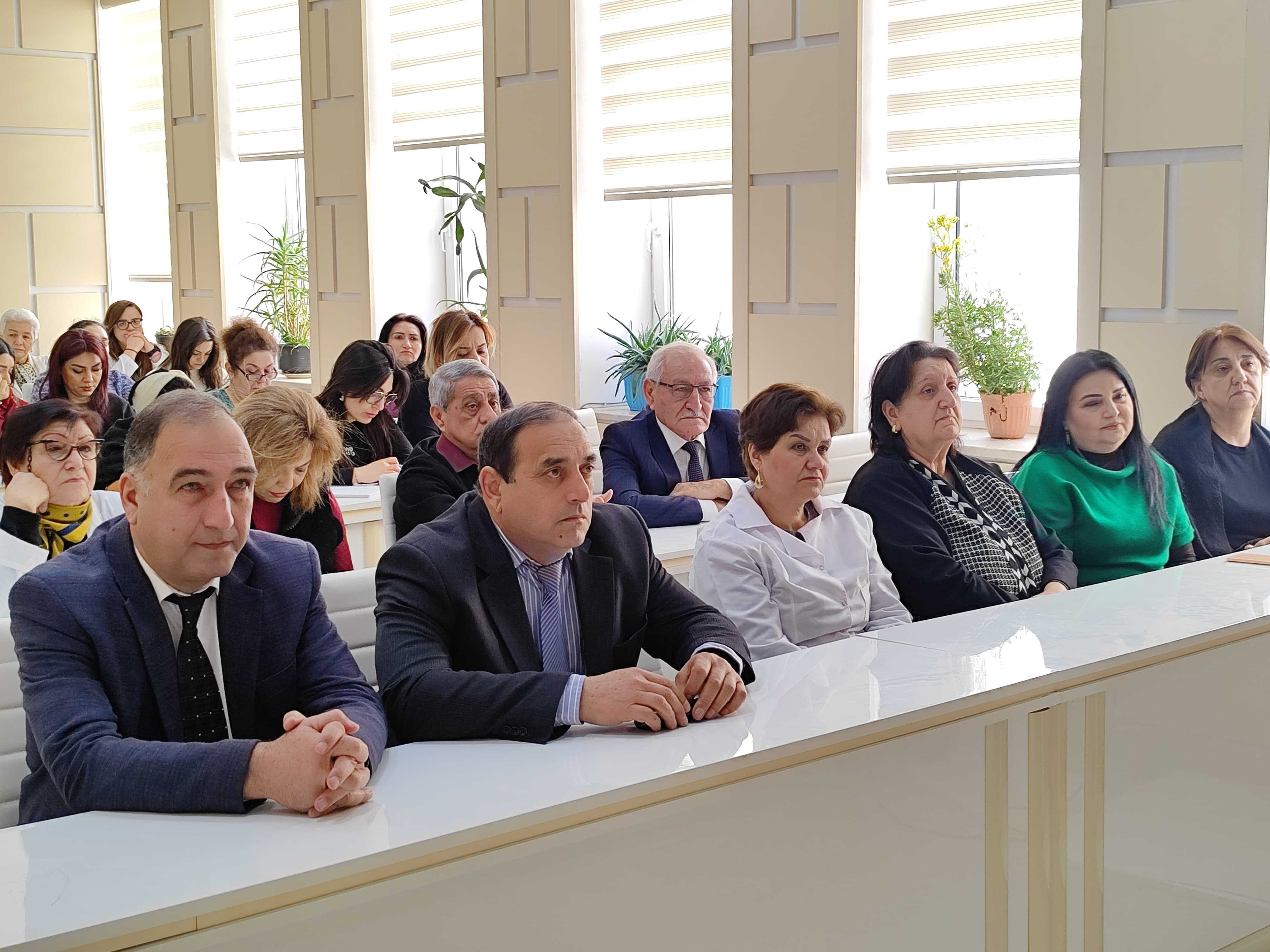 A commemorative event on the 32nd anniversary of the Khojaly Genocide was held at the Institute of Soil Science and Agrochemistry of the Ministry of Science and Education of the Republic of Azerbaijan