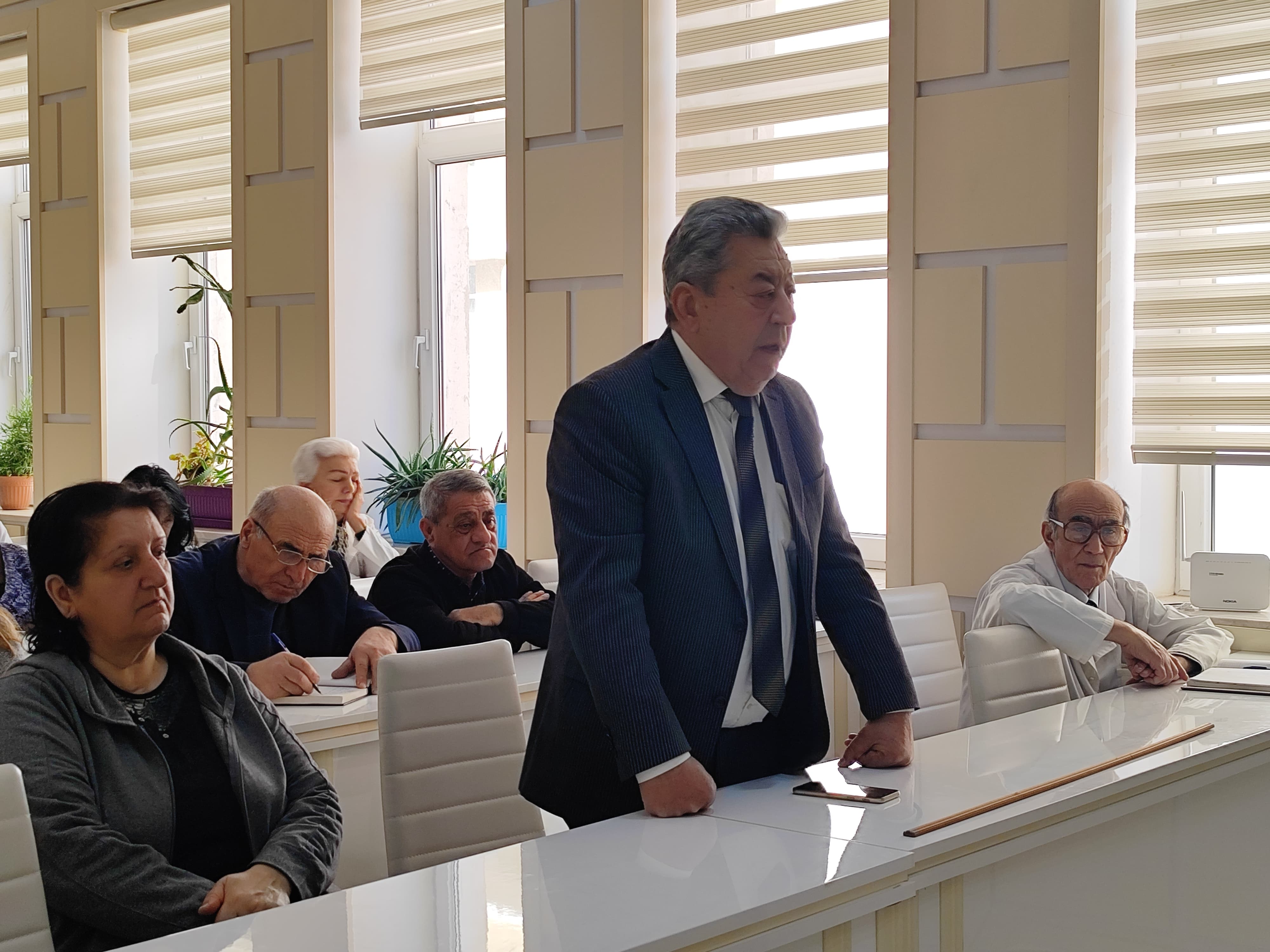 The next meeting of the Scientific Council was held at the Institute of Soil Science and Agrochemistry of the Ministry of Science and Education of the Republic of Azerbaijan.