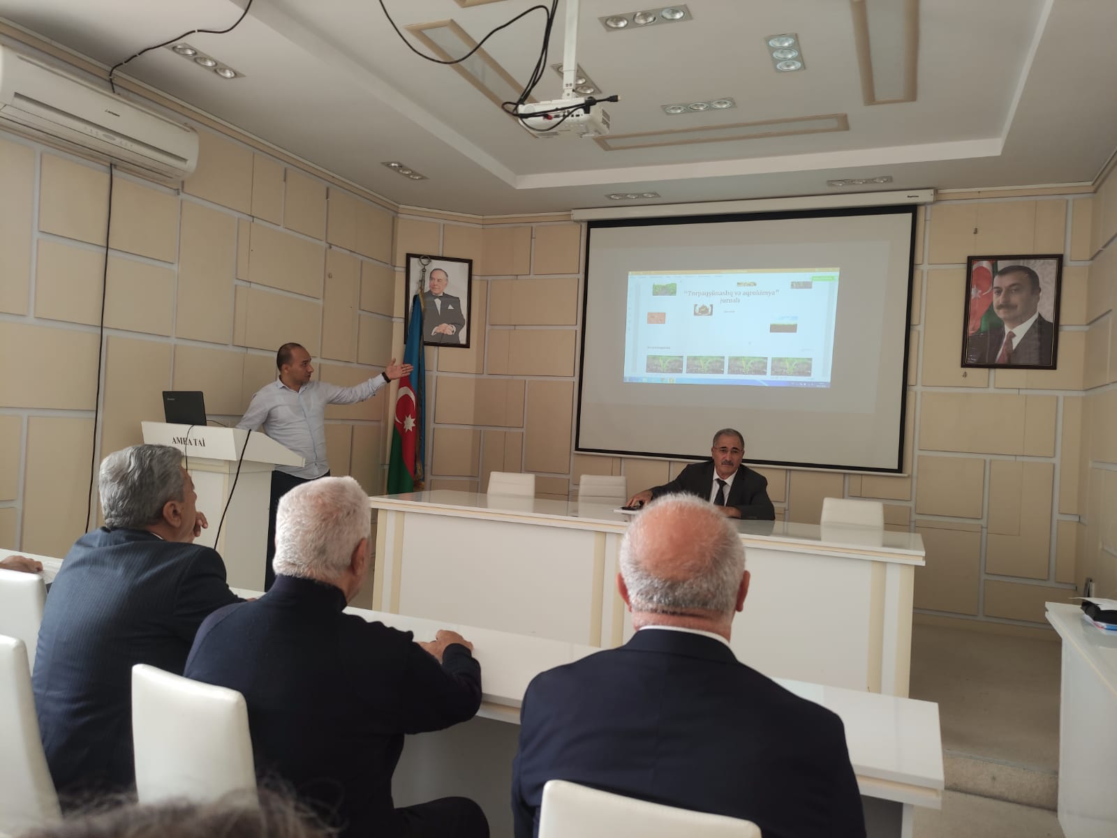 The next meeting of the Scientific Council of the Institute of Soil Science and Agrochemistry was held.